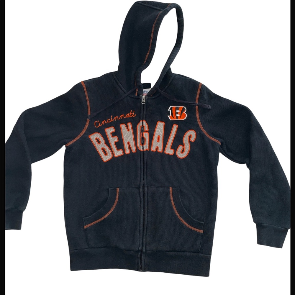 Cincinnati Bengals Zip Up Hoodie WMS SM